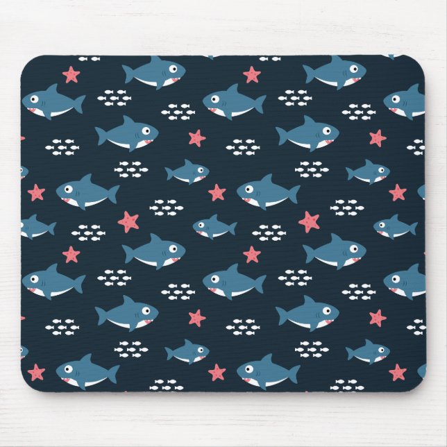 Shark Mouse Mat (Front)