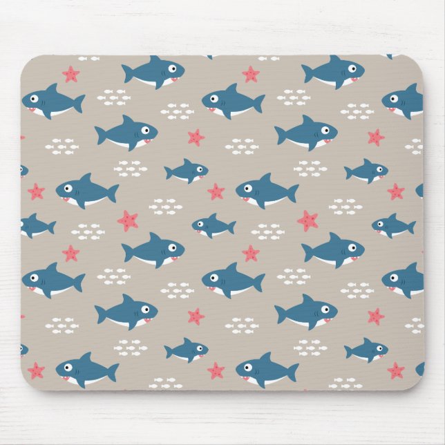 Shark Mouse Mat (Front)
