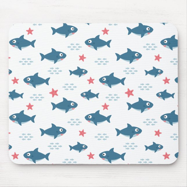 Shark Mouse Mat (Front)