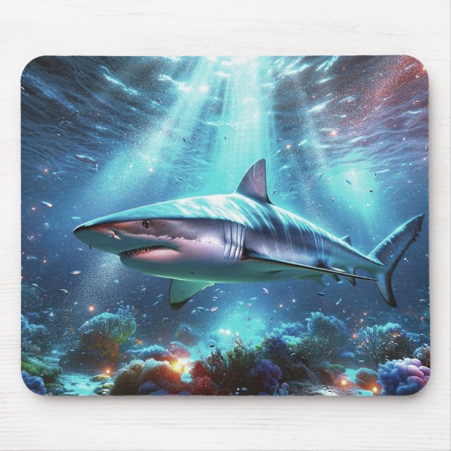 Shark Mouse Mat (Front)