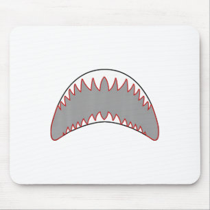 Shark Mouth Jaw Lazy Easy Costume For Halloween Pa Mouse Mat