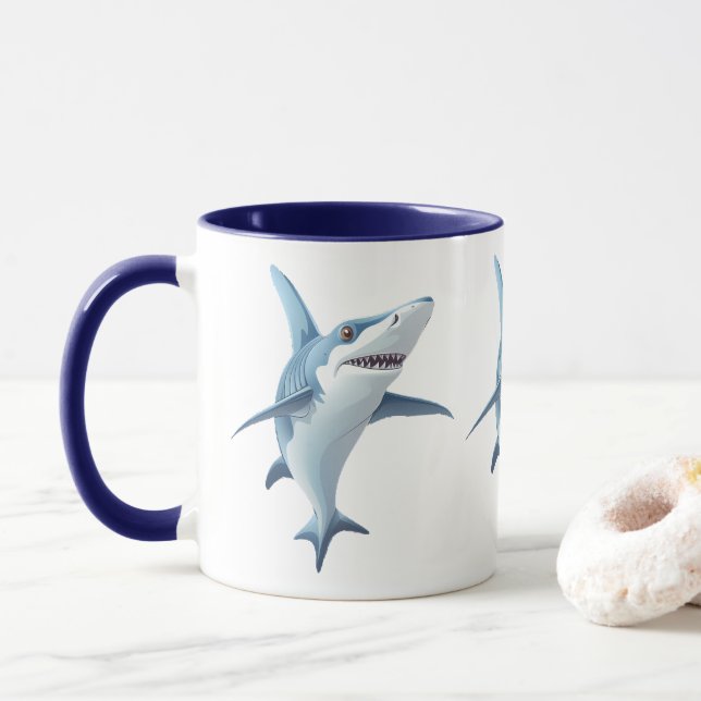 Shark Mug (With Donut)