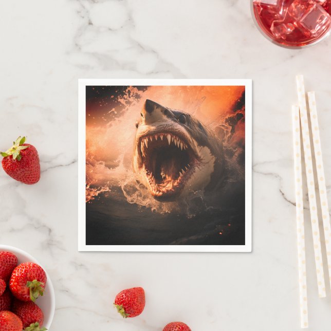Shark Napkin (Insitu)