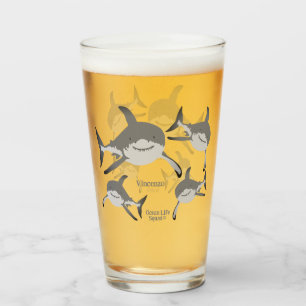 Shark - Ocean Life Squad® Glass