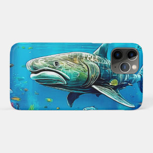 Shark Ocean Predator Art iPhone 11 Pro Case