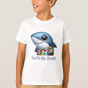 Shark on Vacation - can personalise T-Shirt