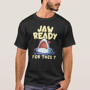 Shark  Party  Fish Humour Activists Swim Fan Jaw T-Shirt
