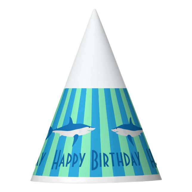 Shark Party Hat (Front)