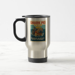 Shark Pei Week: Ready to Rumble Travel Mug