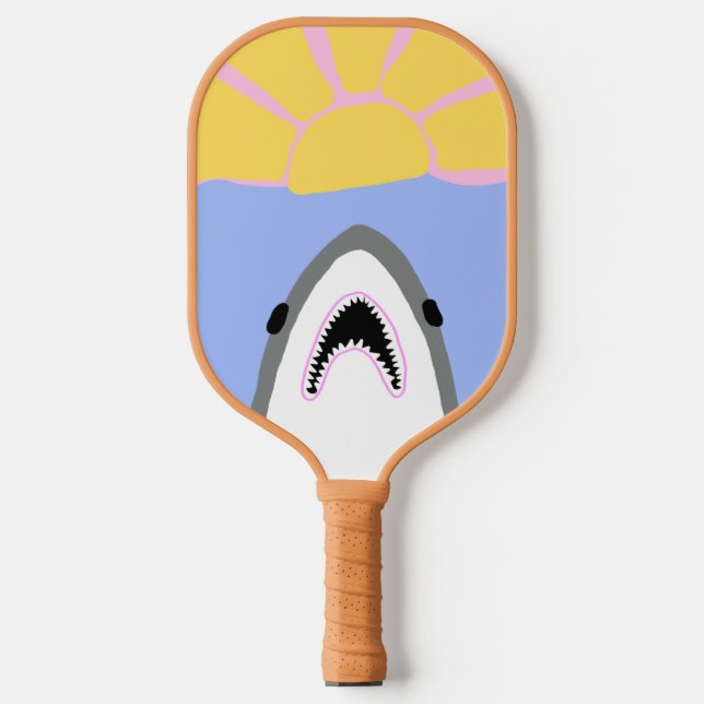 Shark Pickleball Paddle - Great White (Front)