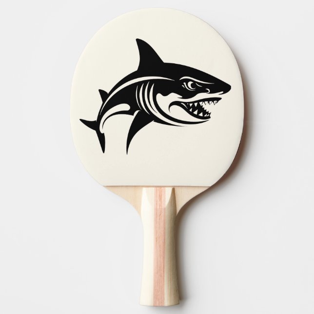 SHARK Ping Pong Paddle  (Front)
