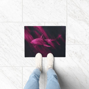 Shark Pink 18 x 24 Doormat