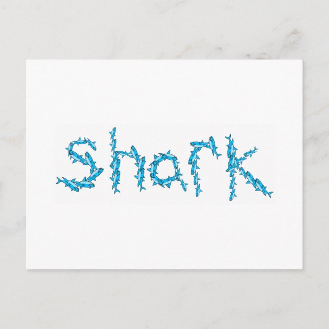 Shark Postcard (Front)