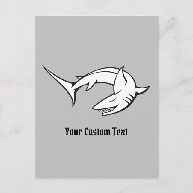 Shark Postcard (Front)