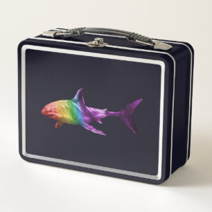 Shark Pride Metal Lunch Box