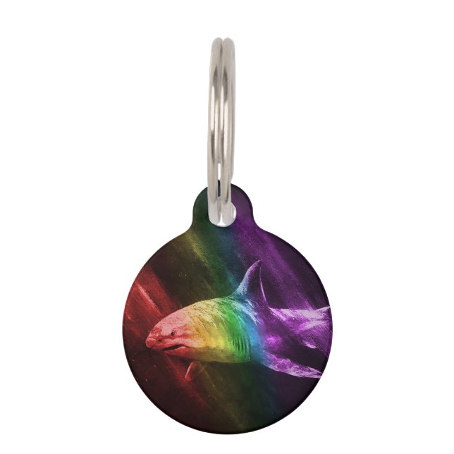 Shark Pride Pet Tag (Front)