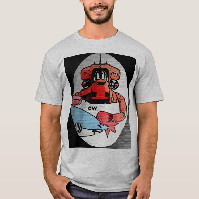 Shark Punch Robot Shirt (Front)