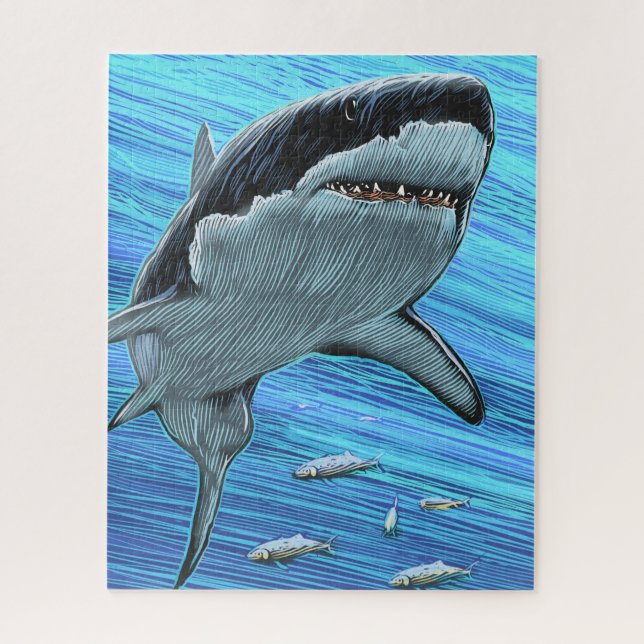 Shark Puzzle (Vertical)