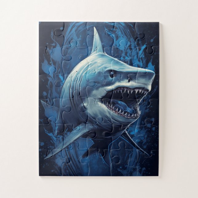 Shark Puzzle (Vertical)
