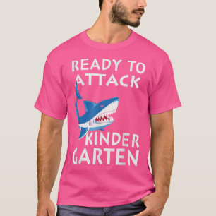 Shark Ready To Attack Kindergarten T-Shirt