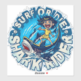 Shark Rider. Surf or Die