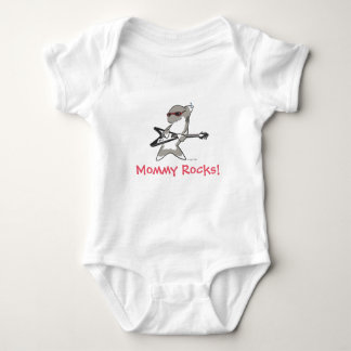 Shark Rock Star pt.2 Baby Bodysuit