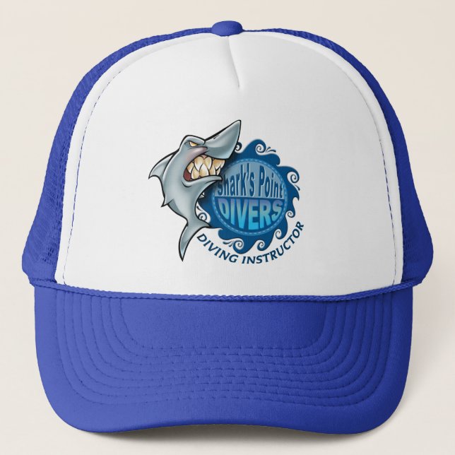 Shark’s Point Trucker Hat (Front)