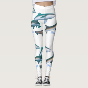 Shark Scramble Leggings