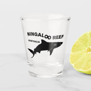 Shark Scuba Diving In Australia, Ningaloo Reef Shot Glass