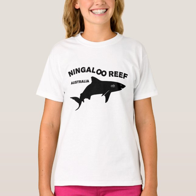 Shark Scuba Diving In Australia, Ningaloo Reef T-Shirt (Front)