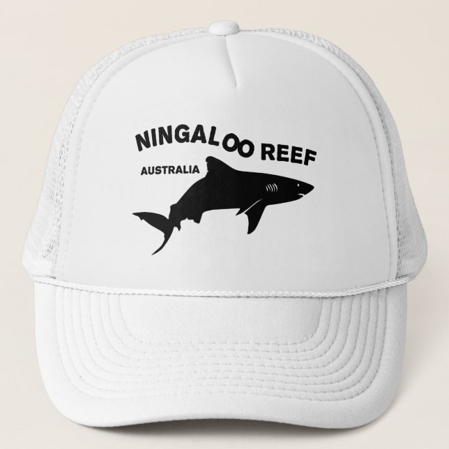 Shark Scuba Diving In Australia, Ningaloo Reef Trucker Hat (Front)