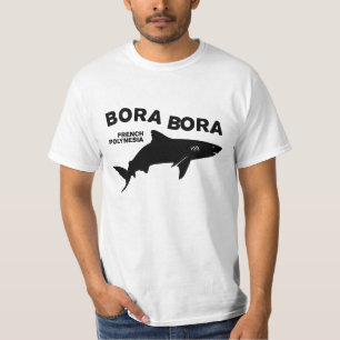 Shark Scuba Diving In Bora Bora T-Shirt