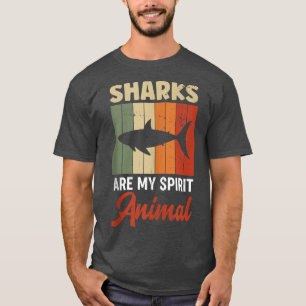 Shark Sharks Are My Spirit Animal Tank Top
