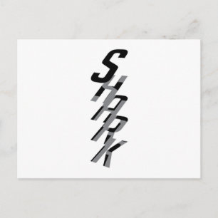 Shark Sharks Fin Fish Ocean Cool Sea Funny Gift Postcard