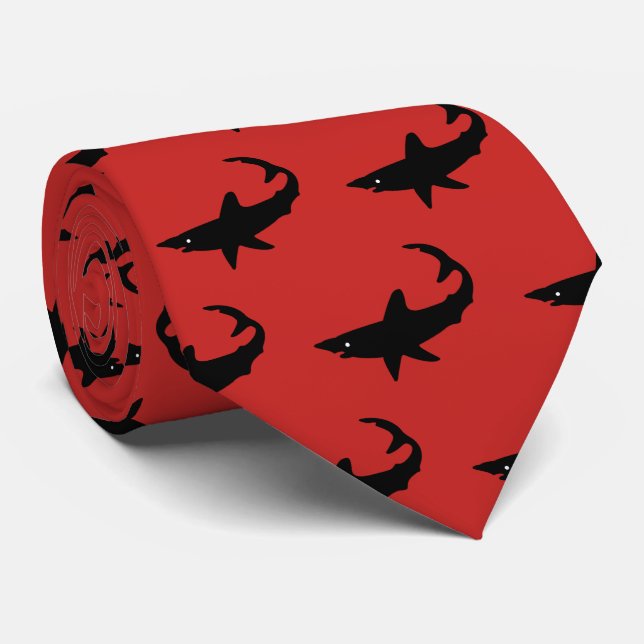 Shark  Sharks Great White Tie (Rolled)