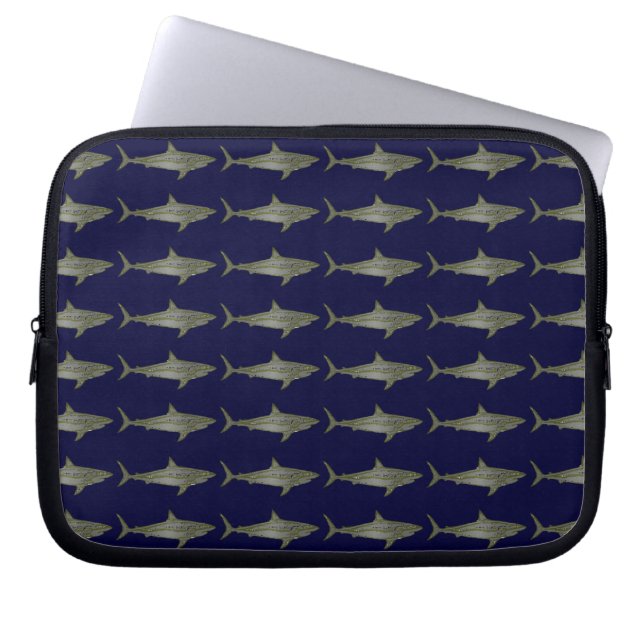 Shark - sharks laptop sleeve (Front)