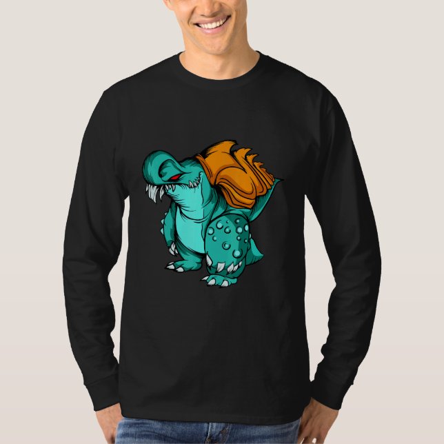 Shark shell Rock Croc - Monster Mashup Collection T-Shirt (Front)