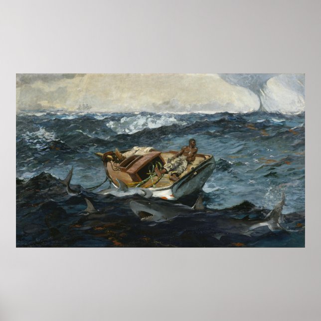 Shark Shipwreck Poster (Front)