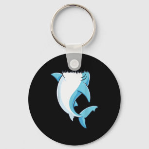 Shark Shirt Adult Kids Men Women Shark Costume Key Ring