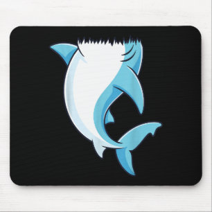 Shark Shirt Adult Kids Men Women Shark Costume  Mouse Mat