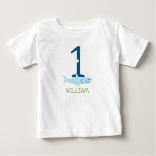 Shark Shirt   First Birthday