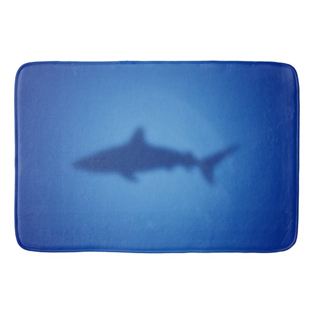 Shark silhouette bath mat (Front)