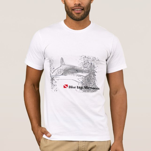 Shark Silhouette T-Shirt (Front)