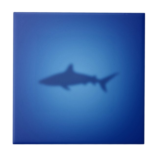 Shark silhouette tile (Front)
