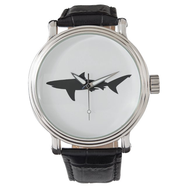 Shark silhouette watch (Front)