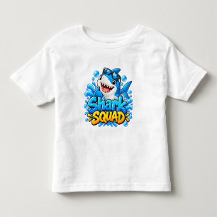 Shark Squad (Boy) Toddler T-Shirt