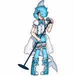shark standee! standing photo sculpture<br><div class="desc">his utau pose ^_^</div>