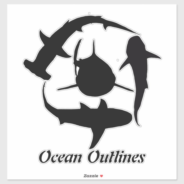 Shark Sticker (Sheet)