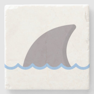 shark stone coaster
