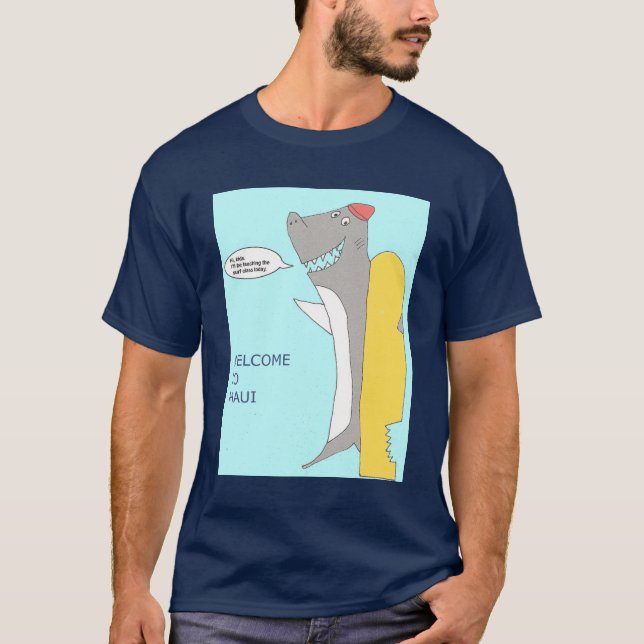 Shark Surf Instructor T-Shirt (Front)